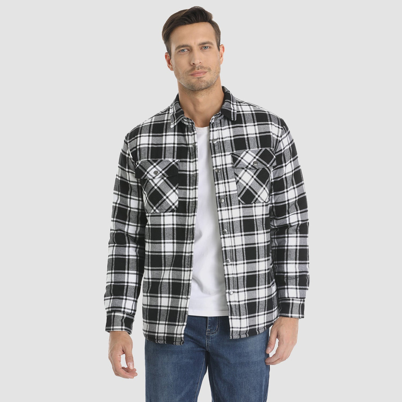 JACK™ - GESTREEPTE FLANELJAS