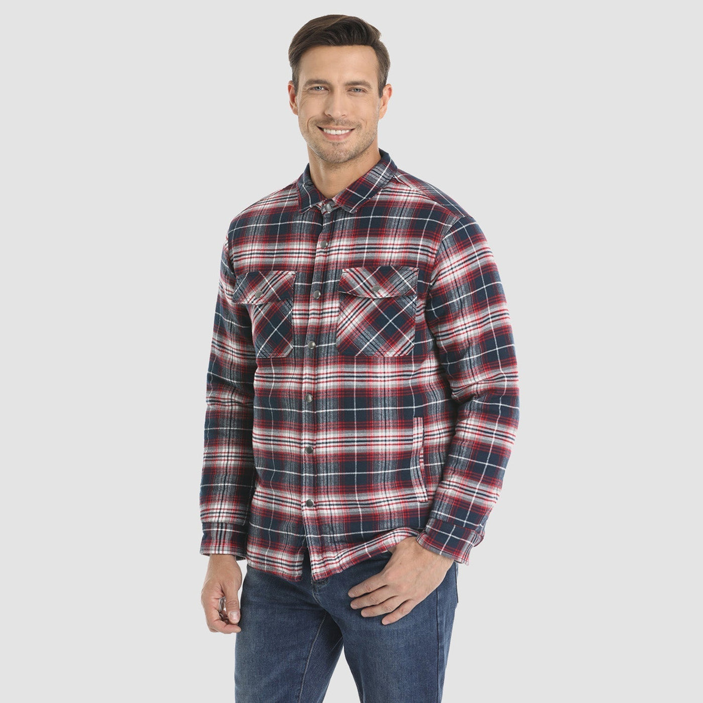 JACK™ - GESTREEPTE FLANELJAS