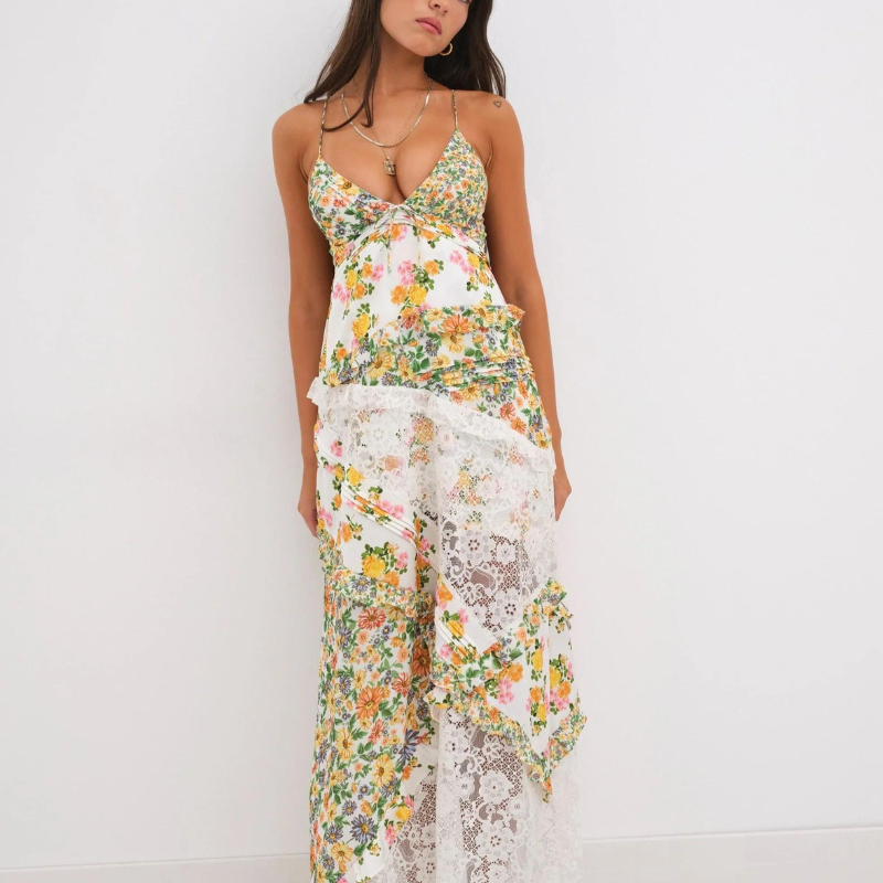 Blossom Breeze Maxi Jurk